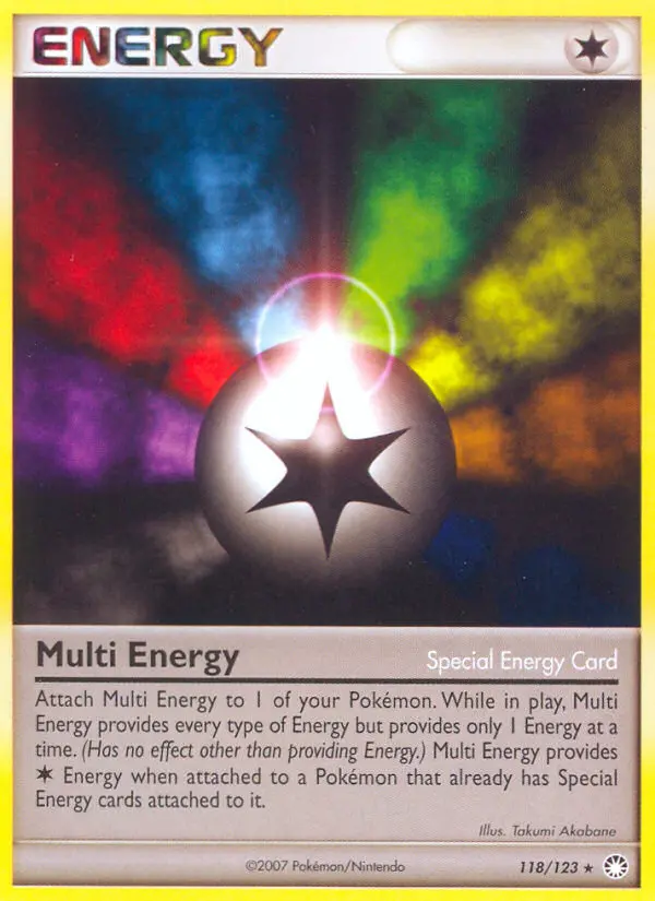 Multi Energy, Pokémon card