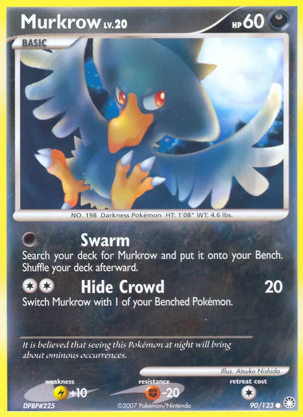 Murkrow, Pokémon card