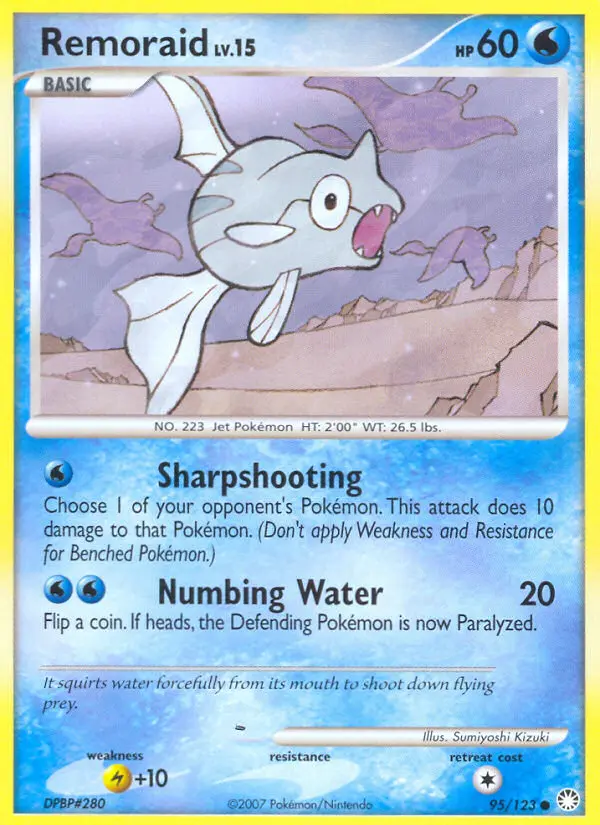 Remoraid, Pokémon card