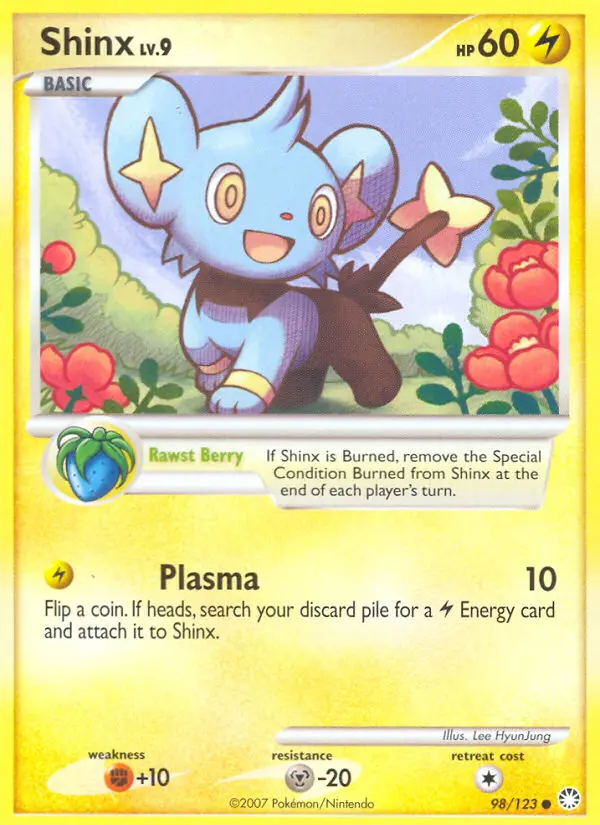Shinx, Pokémon card