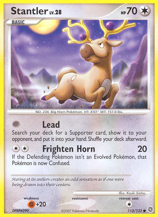 Stantler, Pokémon card