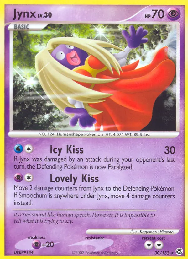 Jynx, Pokémon card