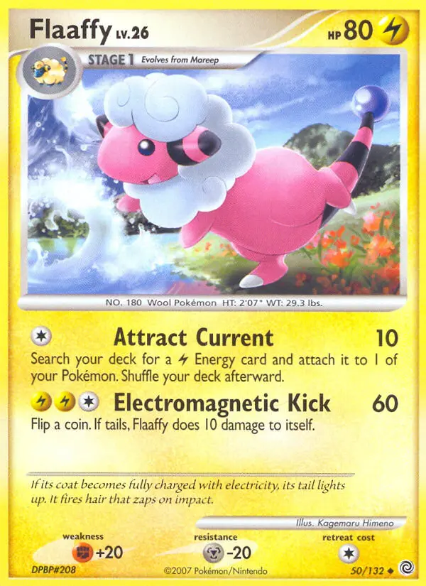 Flaaffy, Pokémon card
