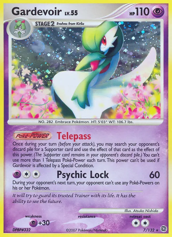 Gardevoir, Pokémon card