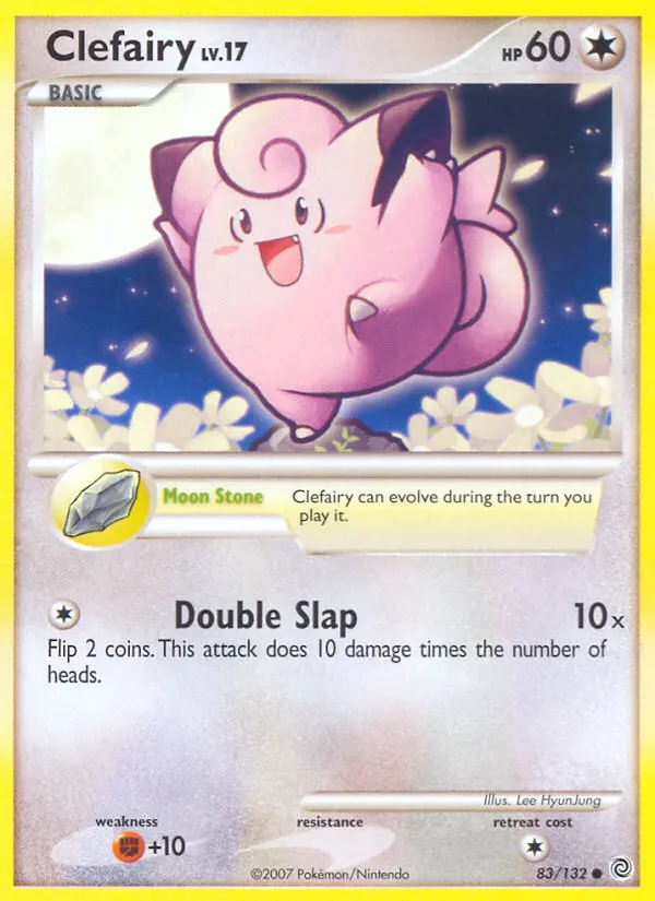 Clefairy, Pokémon card