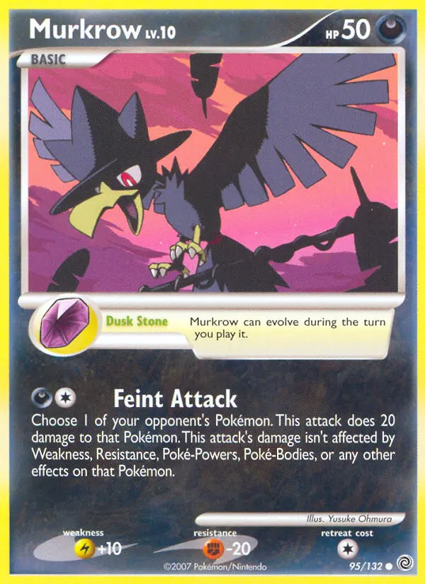 Murkrow, Pokémon card