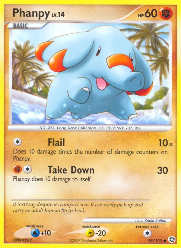 Phanpy, Pokémon card