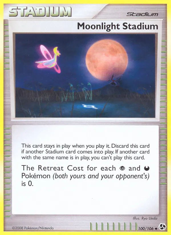 Moonlight Stadium, Pokémon card