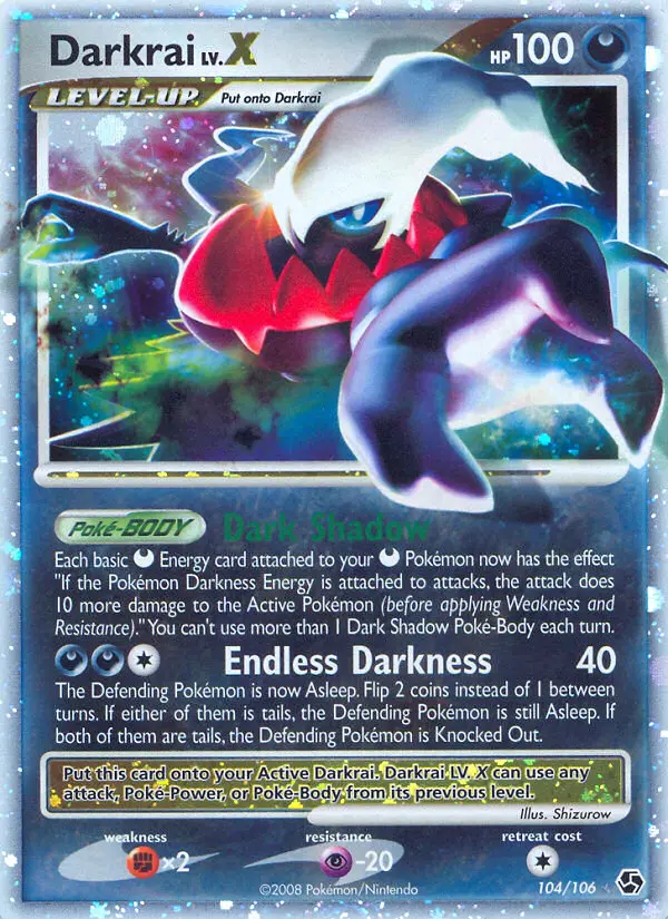 Darkrai, Pokémon card