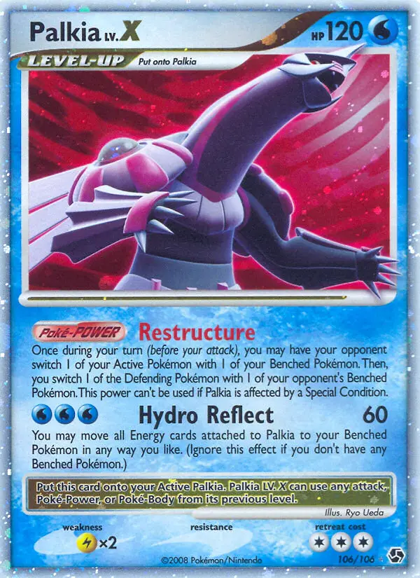 Palkia, Pokémon card
