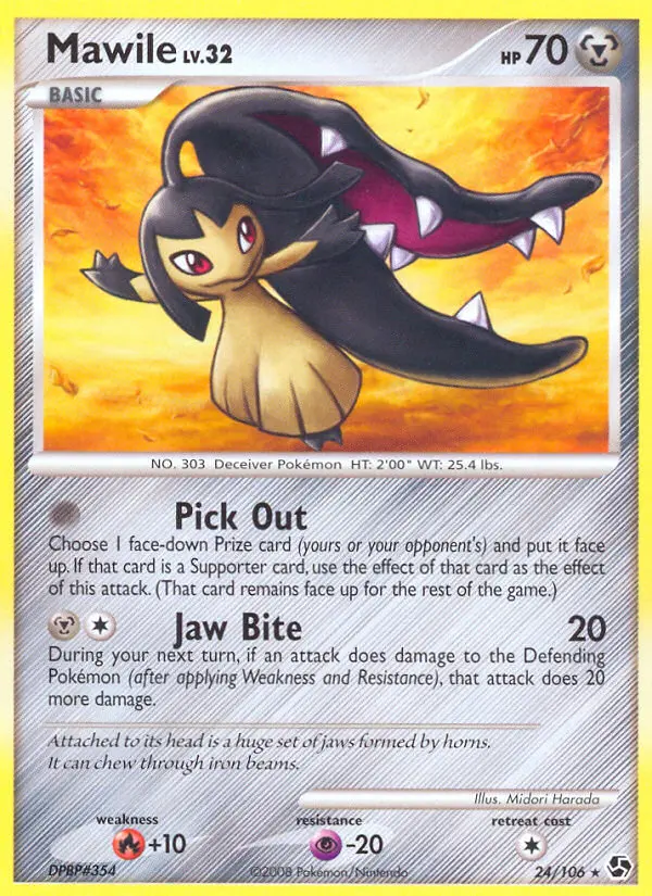 Mawile, Pokémon card