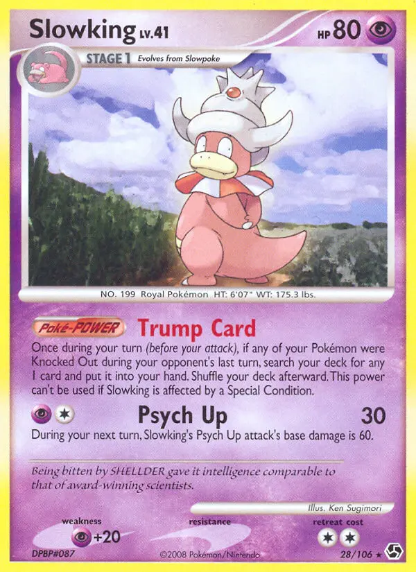 Slowking, Pokémon card
