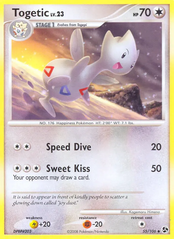 Togetic, Pokémon card