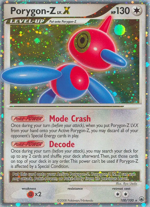 Porygon-Z, Pokémon card