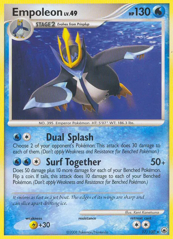 Empoleon, Pokémon card