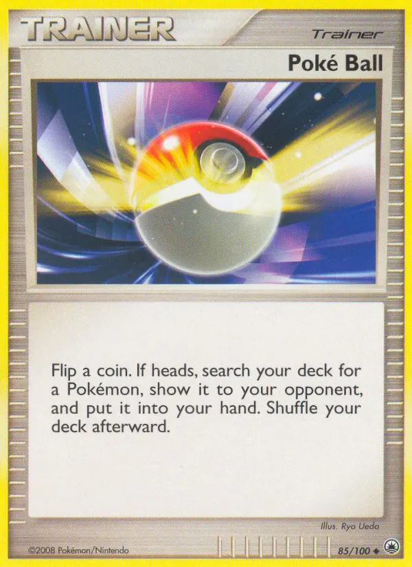 Poké Ball, Pokémon card