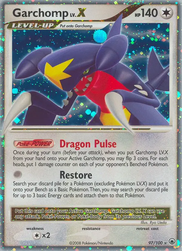 Garchomp, Pokémon card