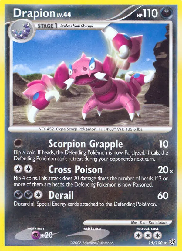Drapion, Pokémon card