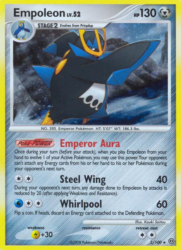 Empoleon, Pokémon card
