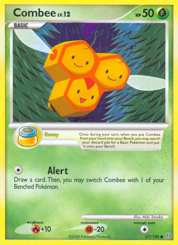 Combee, Pokémon card
