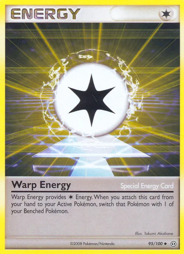 Warp Energy, Pokémon card