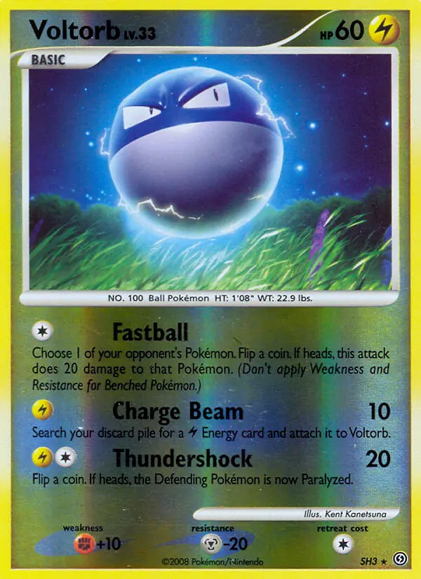 Voltorb, Pokémon card