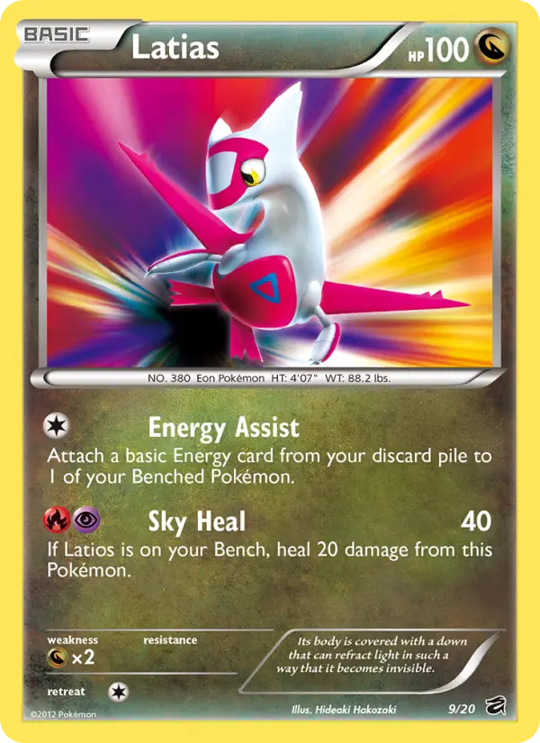 Latias, Pokémon card