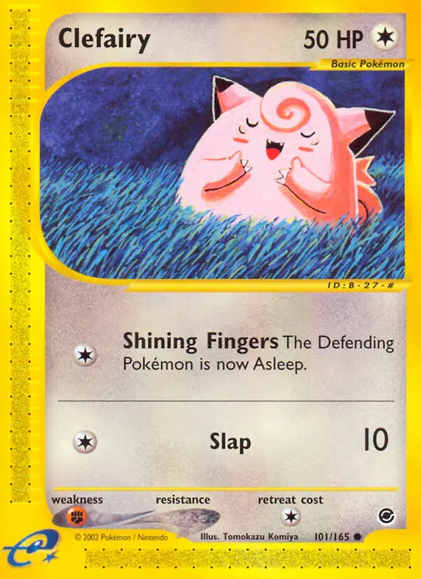 Clefairy, Pokémon card