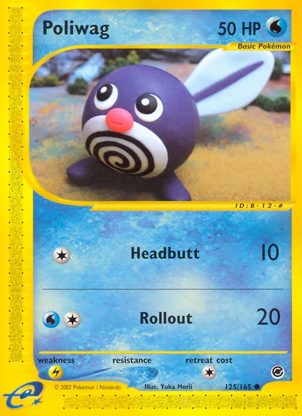 Poliwag, Pokémon card
