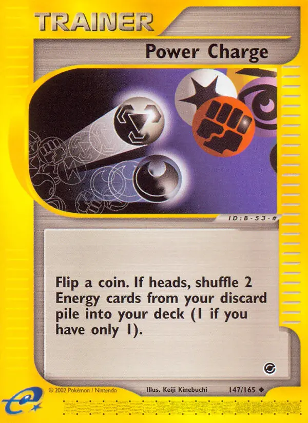 Power Charge, Pokémon card