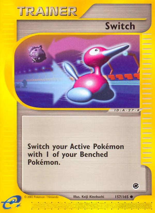 Switch, Pokémon card