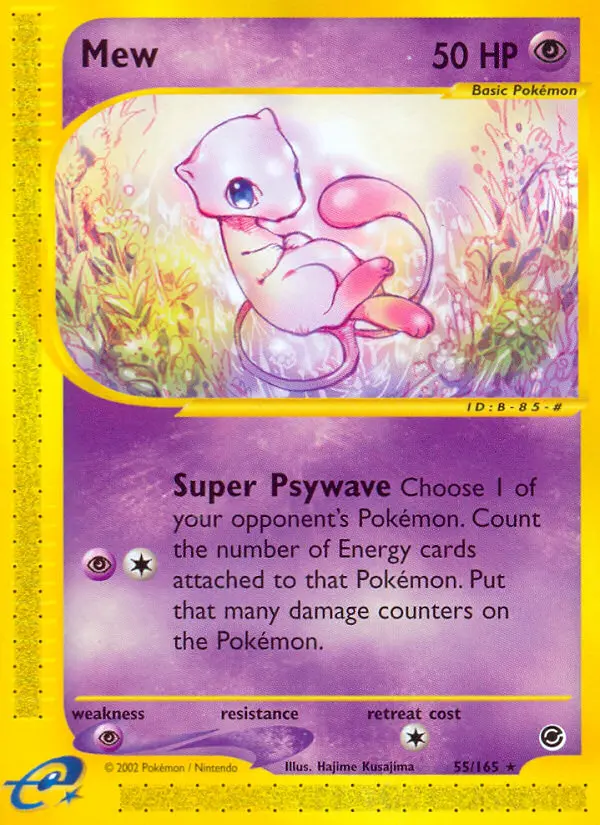 Mew, Pokémon card
