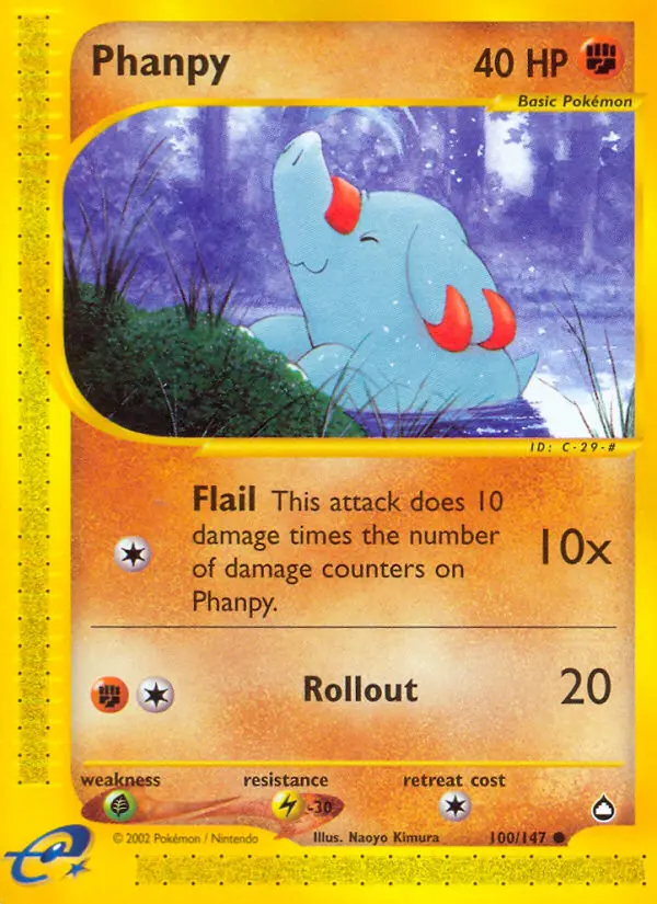 Phanpy, Pokémon card