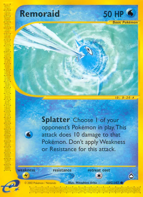 Remoraid, Pokémon card