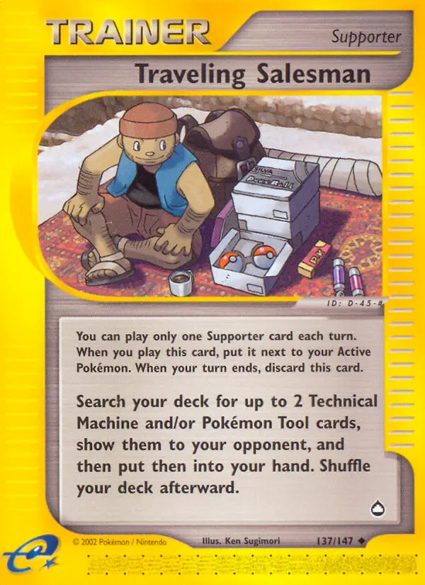 Traveling Salesman, Pokémon card
