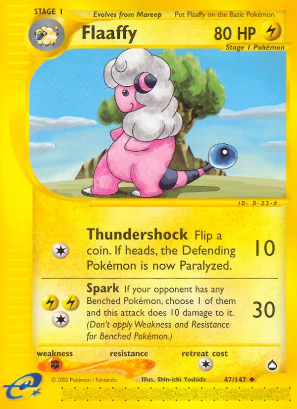 Flaaffy, Pokémon card