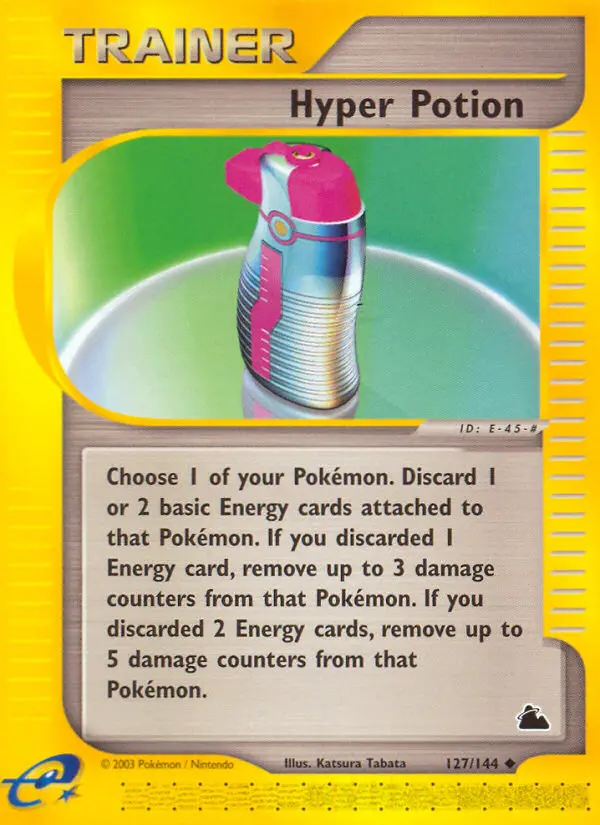 Hyper Potion, Pokémon card