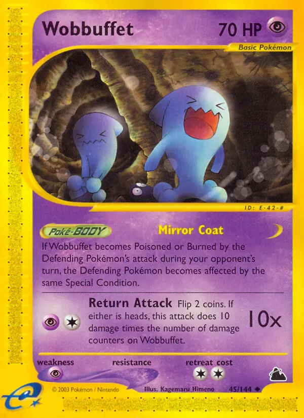 Wobbuffet, Pokémon card