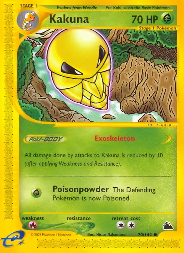 Kakuna, Pokémon card