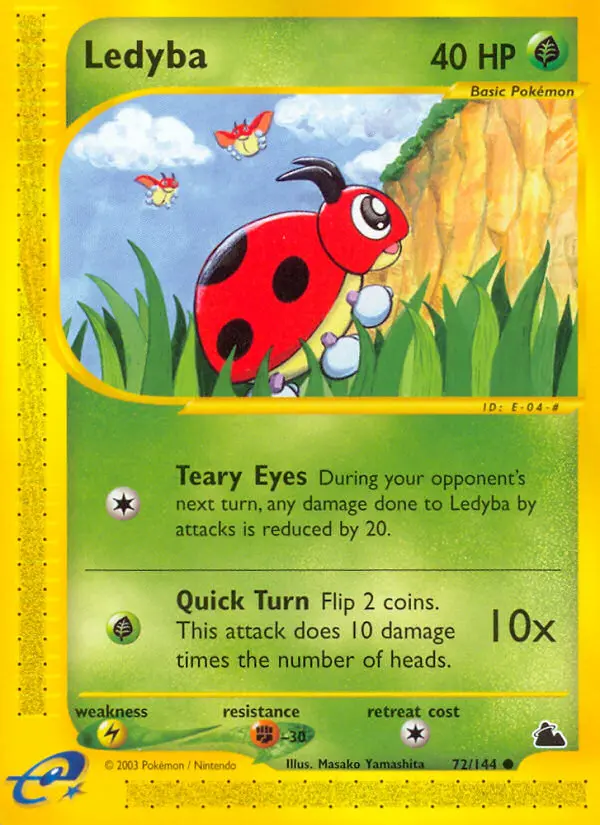 Ledyba, Pokémon card