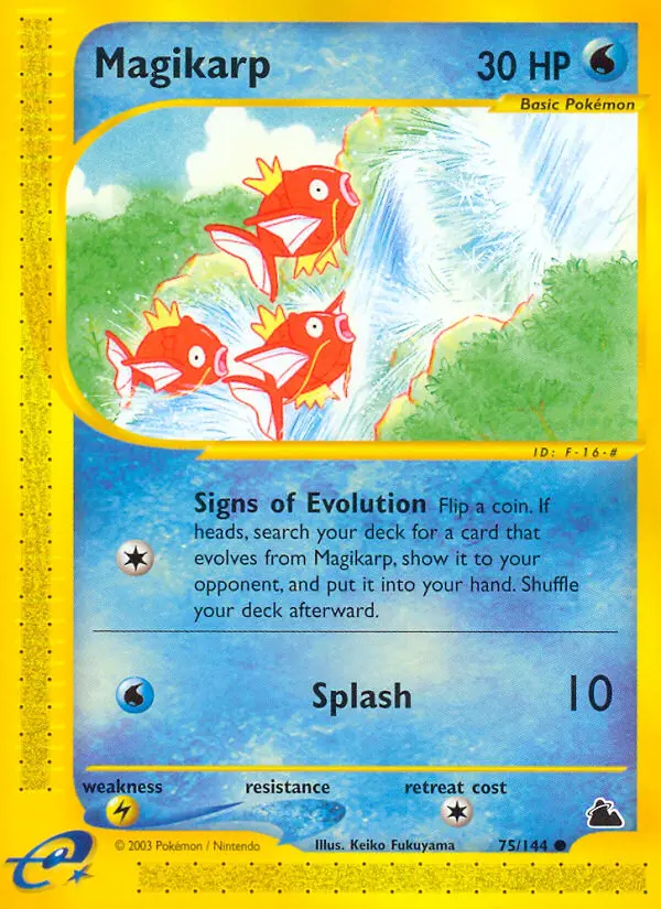 Magikarp, Pokémon card