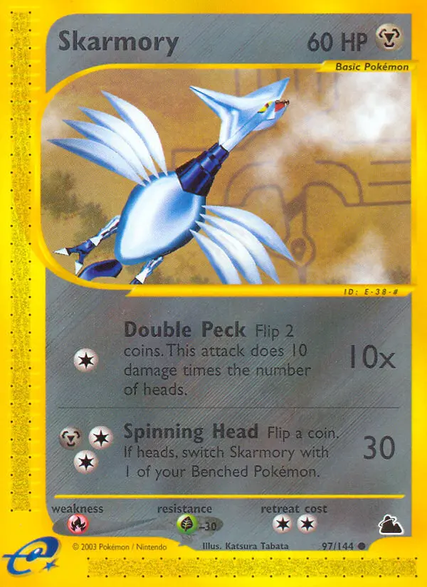 Skarmory, Pokémon card