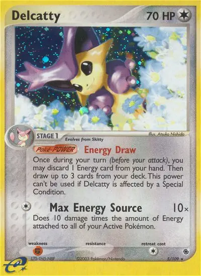 Delcatty, Pokémon card