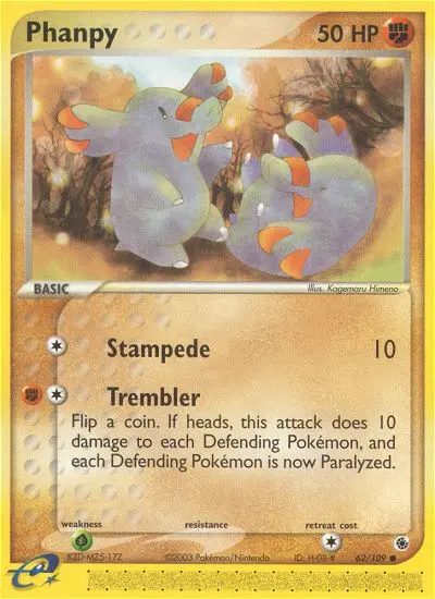 Phanpy, Pokémon card