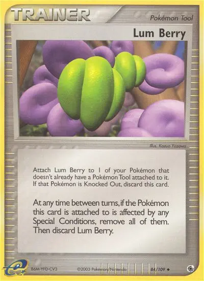 Lum Berry, Pokémon card