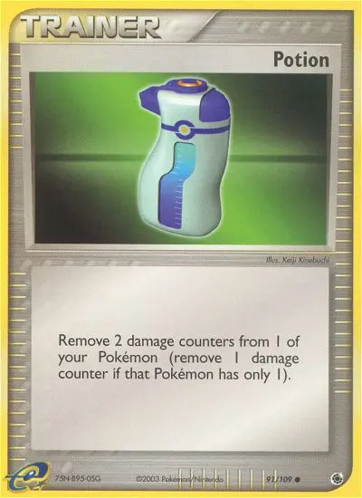 Potion, Pokémon card