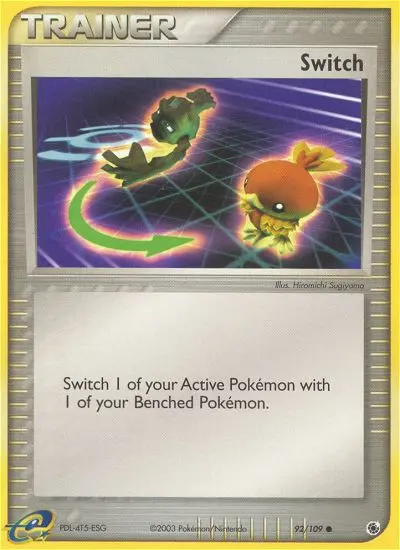 Switch, Pokémon card
