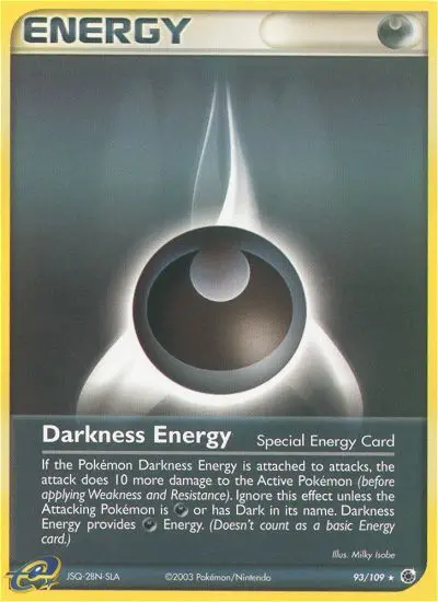 Darkness Energy, Pokémon card