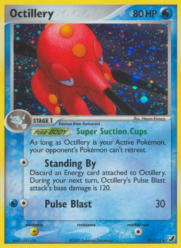 Octillery, Pokémon card