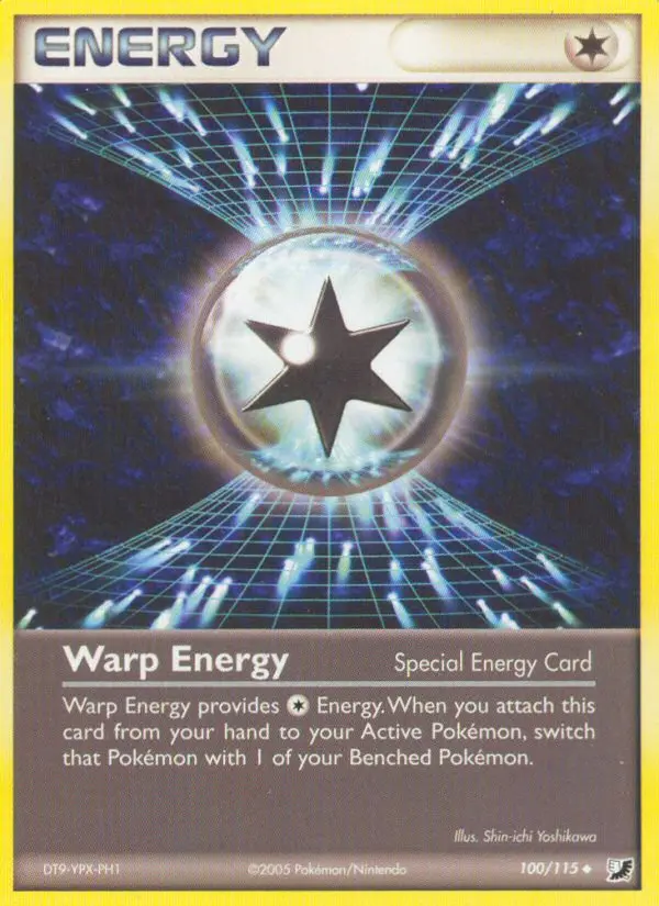 Warp Energy, Pokémon card